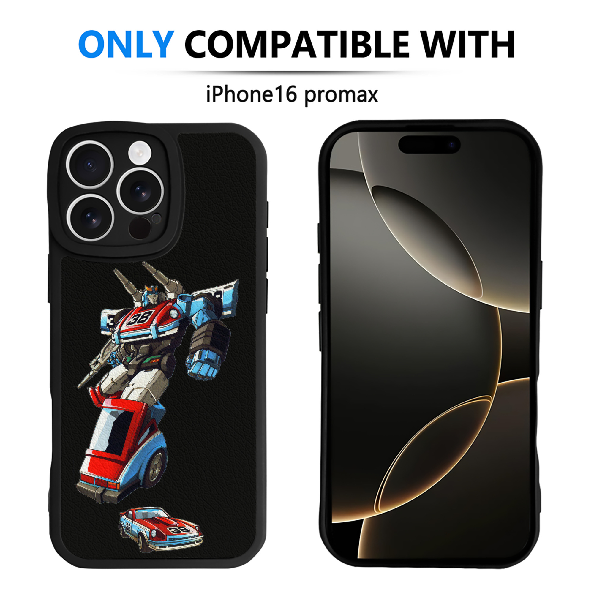 （画像用）  【iPhone 16シリーズ対応】シリコンスマホケース（レザー調） 材質：シリコン